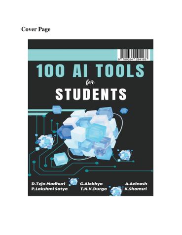 100 AI TOOLS FOR STUDENTS