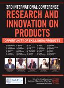 3rd International Conference “Research and Innovation on Products” (Opportunity of Skill India Products)