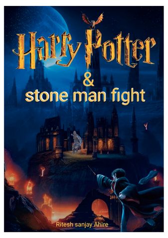 Harry Potter & stone man fight