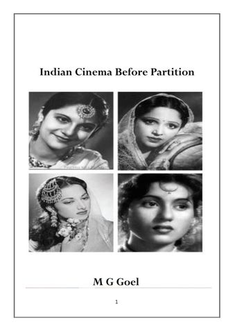 Indian Cinema Before Partition