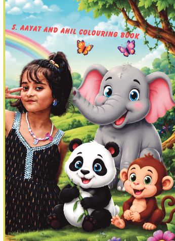 Animal colouring book for kids