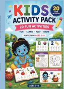 Little Krishna Activity Book for Kids Ages 3–8