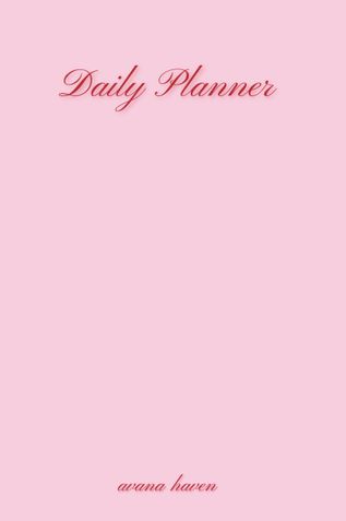 Daily Planner(Blush Pink)