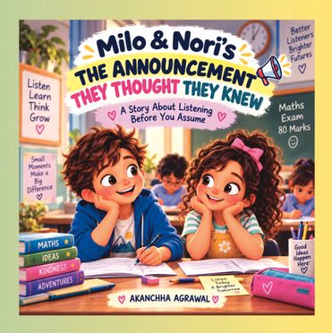 MILO & NORI — THE ANNOUNCEMENT THEY THOUGHT THEY KNEW