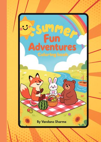Summer Adventures coloring book