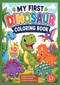 My First Dinosaur Coloring Book - 20 Unique Dinosaurs: 20 Dinosaur Coloring Pages for Ages 3–7
