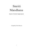 Smriti Mandhana