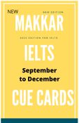 New Makkar IELTS Cue Cards