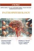 A TEXT BOOK OF PATHOPHYSIOLOGY AS PER PCI REGULATION FIRST YEAR B. PHARM SEMESTER-II