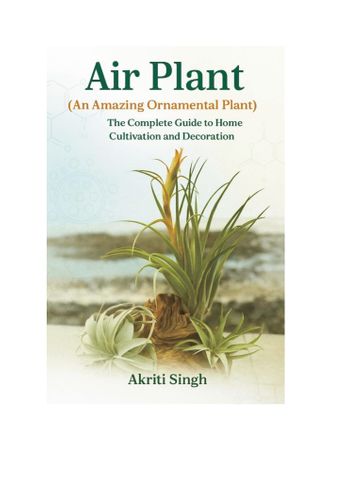 Air Plant (An Amazing Ornamental Plant) The Complete Guide to Home  Cultivation and Decoration