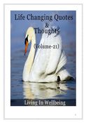 Life Changing Quotes & Thoughts (Volume 21)