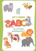 Lets Learn ABC - Alphabet Practice Workbook for 2+ Years