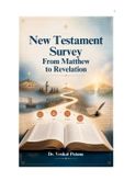 New Testament Survey: From Matthew to Revelation