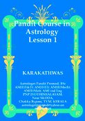 Pandit Course in ASTROLOGY. LESSON 1