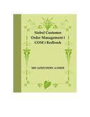 Siebel  Customer Order Management ( COM ) Redbook