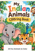 My Indian Animals Coloring Book