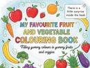 MY FAVOURITE FRUIT AND VEGETABLE COLOURING BOOK: 50+ pages