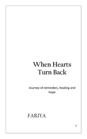 When Hearts Turn Back