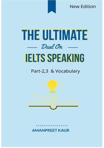 The ULTIMATE Deal On IELTS SPEAKING
