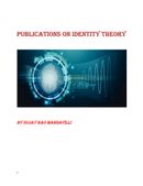 Publications on Identity Theory