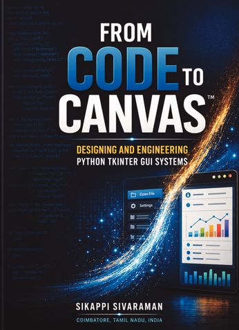 From Code to Canvas™ Designing and Engineering Python Tkinter GUI Systems
