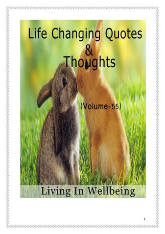 Life Changing Quotes & Thoughts (Volume 55)