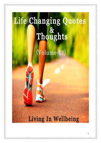 Life Changing Quotes & Thoughts (Volume 17)