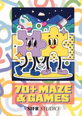 70+ Maze & Games