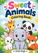 Sweet Animals Coloring Book
