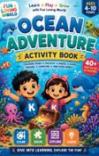 Ocean Adventure Activity Book 3+