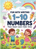 FUN WITH WRITING 1–10 NUMBERS