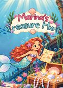 Marina's Treasure Hunt - Mermaid Coloring Book