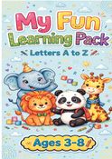 My Fun Learning Pack: Letters A to Z: Trace, Color & Learn for Ages 3-8