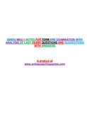 IGNOU MEG-1 NOTES FOR TERM END EXAMINATION WITH ANALYSIS OF LAST YEARS QUESTIONS AND SUGGESTIONS WITH ANSWERS