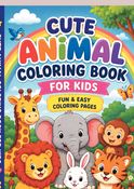 CUTE ANIMAL COLORING BOOK