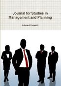 Journal for Studies in Management and Planning, March 2015 Part-2