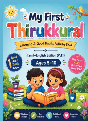 My first Thirukkural Vol.1 Workbook