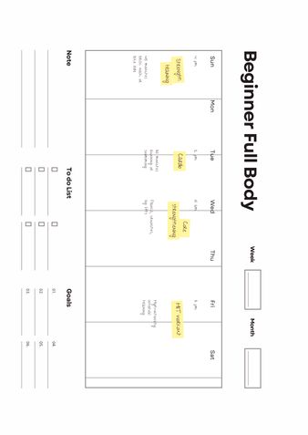 30-Day Fitness & Wellness Tracker