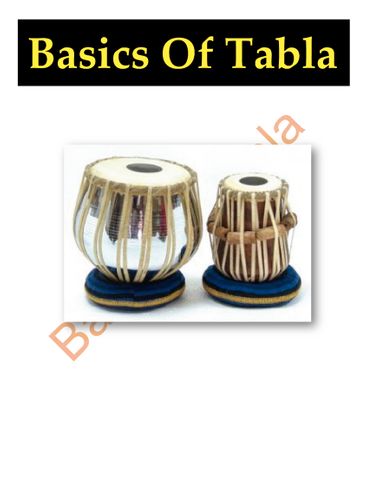 Basics Of Tabla