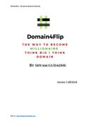 Domain4flip - the way to become millionaire