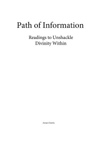 Path of Information