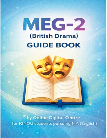 MEG 2 (BRITISH DRAMA) GUIDE BOOK