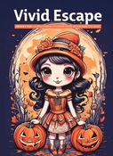 Vivid Escape: Coloring Book | Spooky Fun: A Halloween Coloring Book Adventure for Kids! (26 Spooky and Fun Halloween Designs: A Detailed Coloring Book for Kids Ages 6 and Up!)