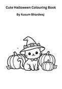 Cute Halloween Colouring Book