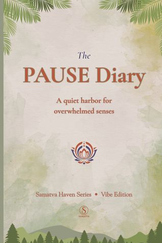 The PAUSE Diary - A Gentle Journal for Overwhelmed Minds Seeking Calm - Vibe Edition