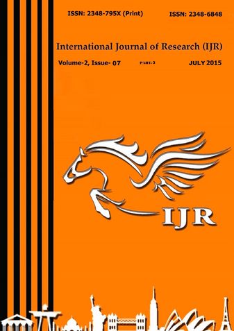 International Journal of Research, July 2015 Part-3
