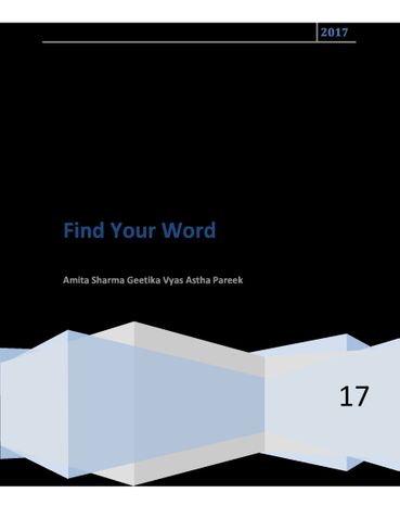 Find Your Word