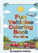 VEHICLES COLOURING BOOK