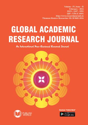 Global Academic Research Journal [February - 2016]