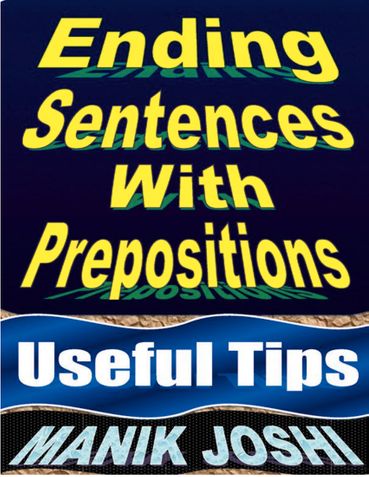 Ending Sentences with Prepositions